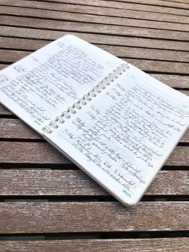 Photo of Maj Fred Wolanski’s OP APOLLO Diary - courtesy of Fred Wolanski